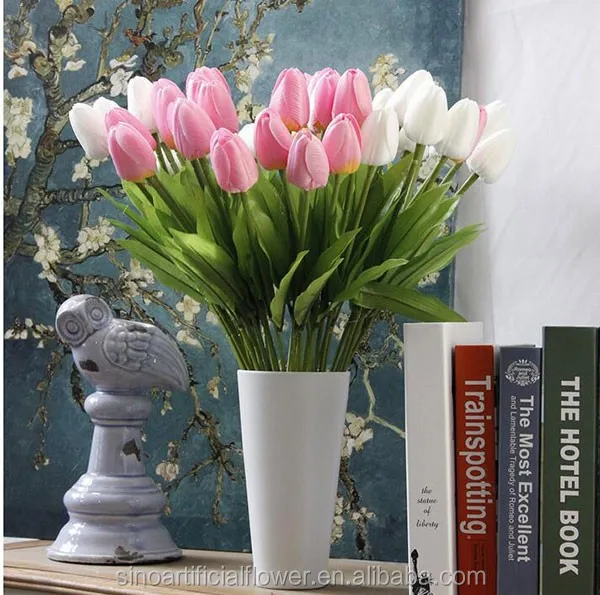 High Quality Artificial Flowers Real Touch Artificial Tulip Buy