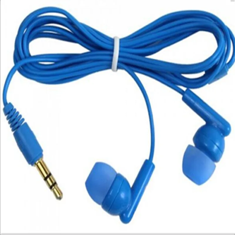 

wholesale disposable headphones cheap earphone in ear stereo silicone earbud in bulk