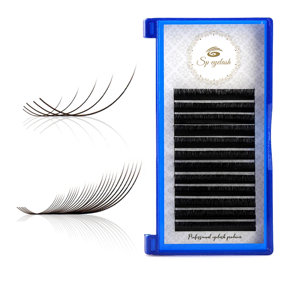 

Double Layer Curl 0.07 J B C D Black Matte Individual Lash Eyelash Extensions Faux Mink Eyelash Extensions, Natural black