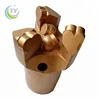 Steel body 3 blades NQ PDC non coring bit for mining