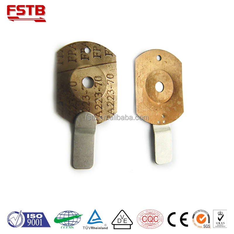 
Foshan KSD301 bimetal circuit breaker strip Steam thermostat for electric iron parts 