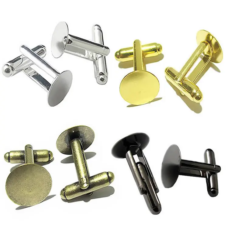 

Beadsnice brass cufflink sets handmade design wholesale jewelry findings cufflinks backs fabrication ID3423