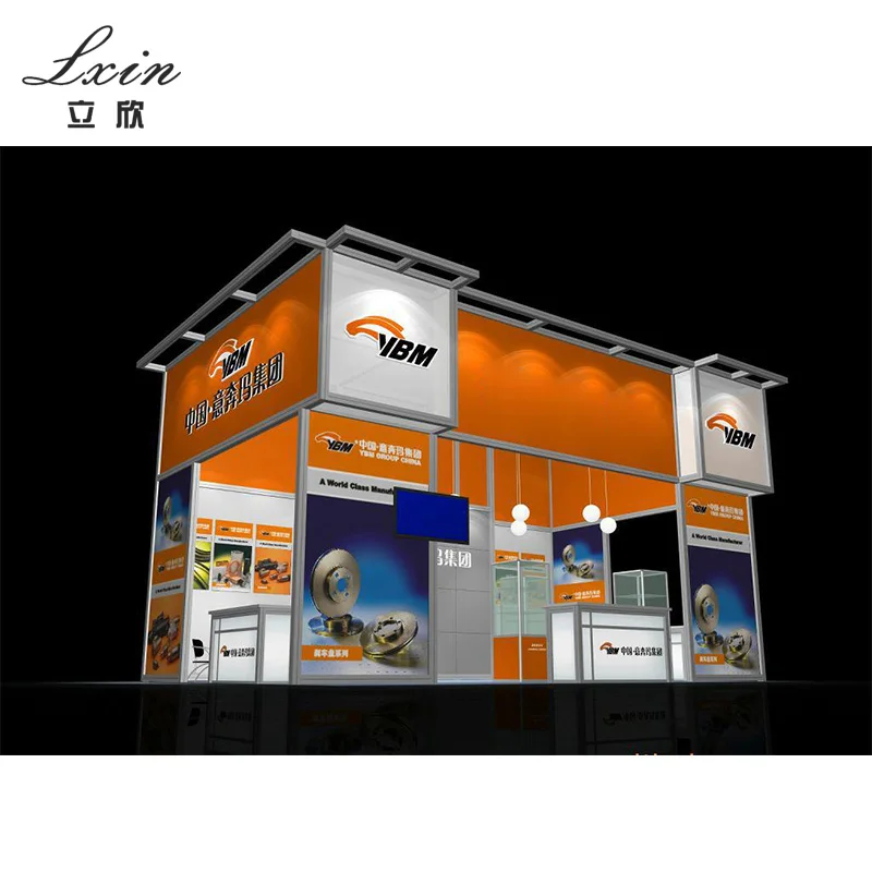 Display Easy Installation 6x6 Aluminum Used Trade Show Exhibition Booth