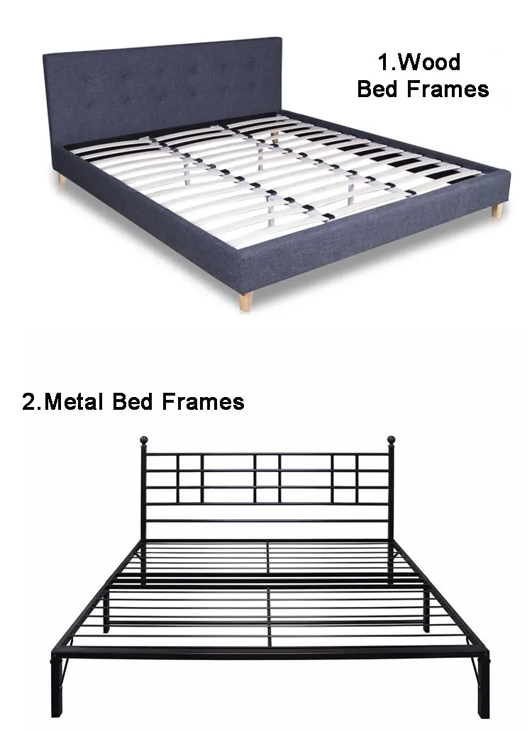 Wholesale Cheap Adjustable Custom Size Unique Luxury Metal Bed