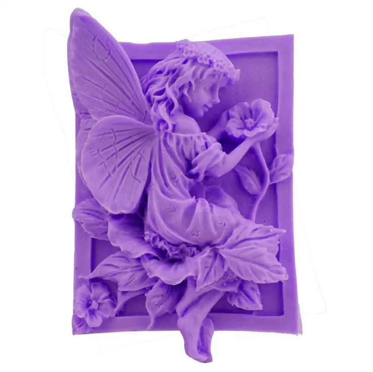 

Food grade silicone cake decoration mold angel model
