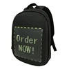 YZORA led turn signal backpack billboard advertising custom text DIY backpack in stock