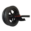 Double Wheel Leg Abdominal Muscle Training System Ab Wheel With Foot Strap