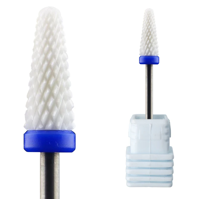 

Dia 6.0mm Cone Ceramic Nail Drill Bit Nail Art Tools for Salon