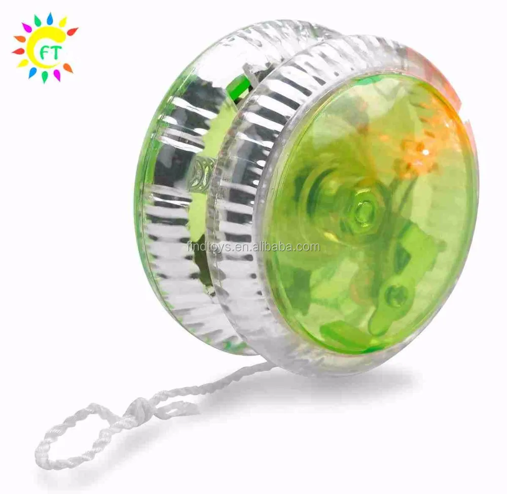 Rainbow Colorful Flashing Light Up Led Yoyo For Kids Buy Led Yoyo
