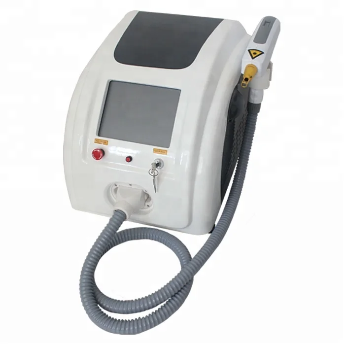 

10hz 500W 1500mJ Fast Q Switch Nd-Yag ND YAG Laser Tattoo Removal, Brown/white