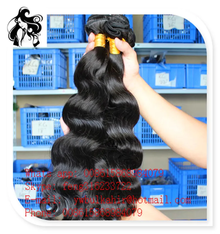 

YL KBL unprocessed indian temple hair directly from India, Natural color