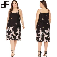 

wholesale fat lady fancy dress fashionable dress designs for fat women chiffon elegant plus size casual dress for fat ladies