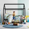 Ins Nordic House Bed Wooden Frame children room bed frame