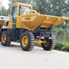 hydraulic dumping way famous engine FCY100 Loading capacity 10 tons spoil car options with CE certificate