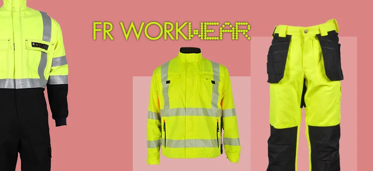 100% Cotton Anti Static Workwear Construction Fr Suit