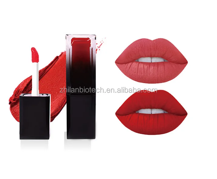 dark maroon lipstick