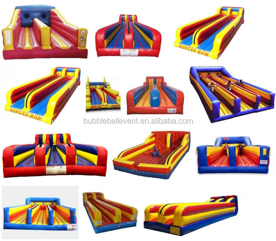 Popular sport game commercial bungee trampoline cheap inflatable bungee run for sale