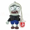 most funny halloween usb storage device demo devil Pen Drive lanyard usb flash drives pvc cover with logo 16gb
