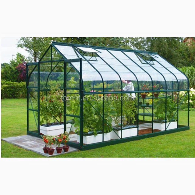 
Aluminum alloy steel frame PC board garden greenhouse 