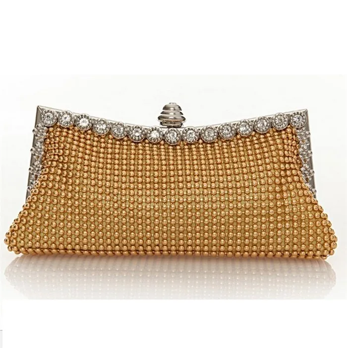 silver sequin clutch purse