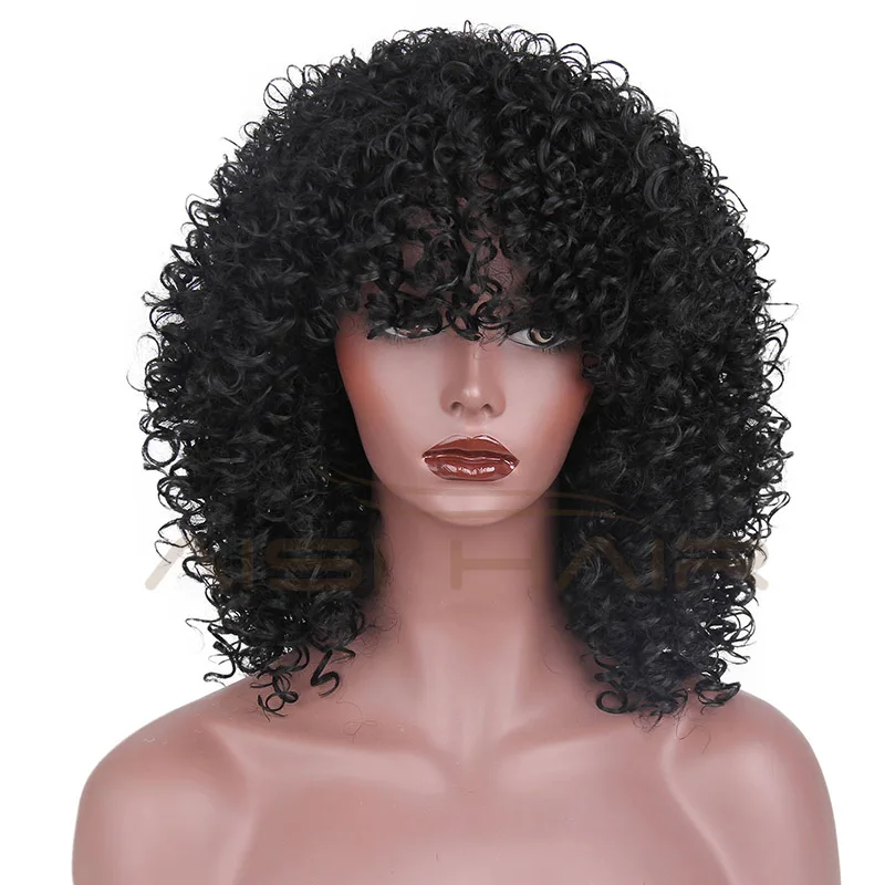 Aisi Hair Peruca Afro Encaracolada Para