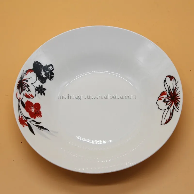 White Porcelain Ceramic Breakable Soup Plate Buy Breakable Soup Plate