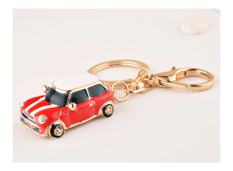Ready Shipment Stock Supply 3d Mini Toy Car Decoration Keychain - Buy ...