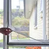 Easy Installation DIY magnetic window screen Durable Anti Insect Window Mesh Net