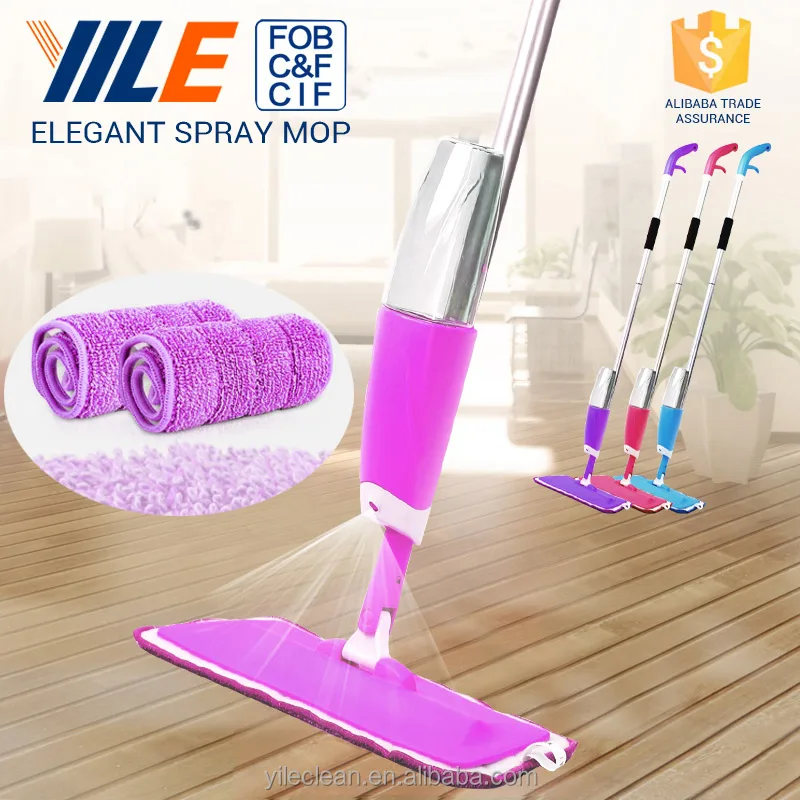 

YILE Cleaning Brand Microfiber Floor Mop Magic 360 Spin Spray Mop