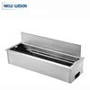 high quality flip up cover socket table wire furniture cable management box