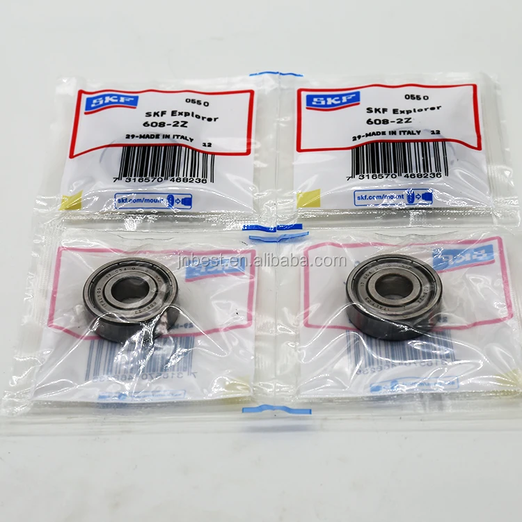 SKF 608-2RS1 Deep Groove Ball Bearing – Rubber Sealed, 8x22x7mm (608 LLU)