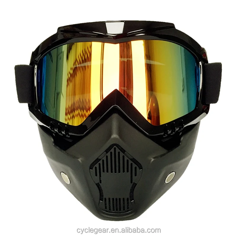 

OEM&ODM Dual Use Motocross goggle Mask Motorcycle Glasses Cycling For Vintage Helmet CG06