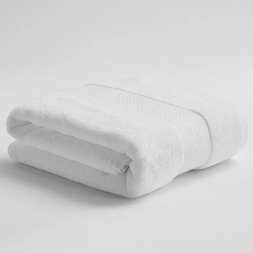100% Cotton Plain White Hotel Balfour Towel 21s 600gsm Bath Towel Set ...