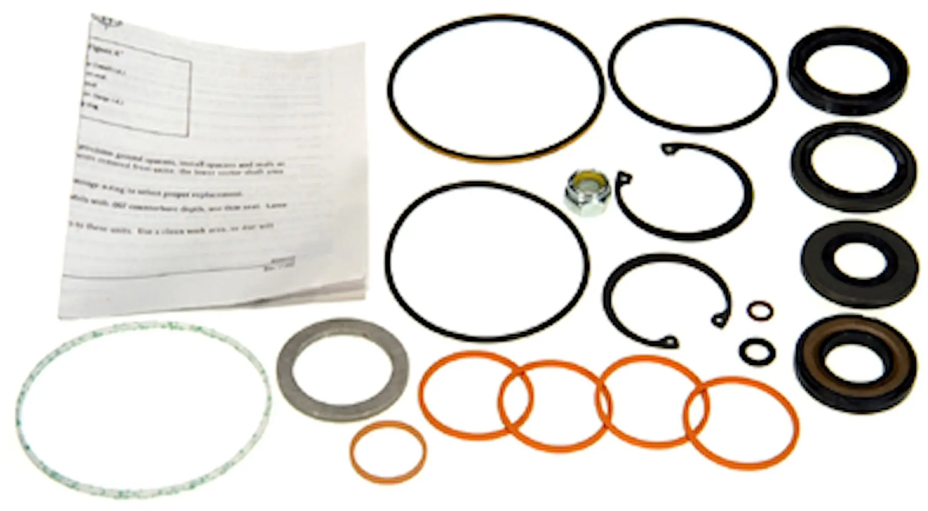 Edelmann 7857 Power Steering Gear Box Complete Rebuild Kit
