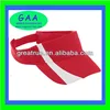 2014 world cup visor cap plain womens cap with visor made from sports mesh