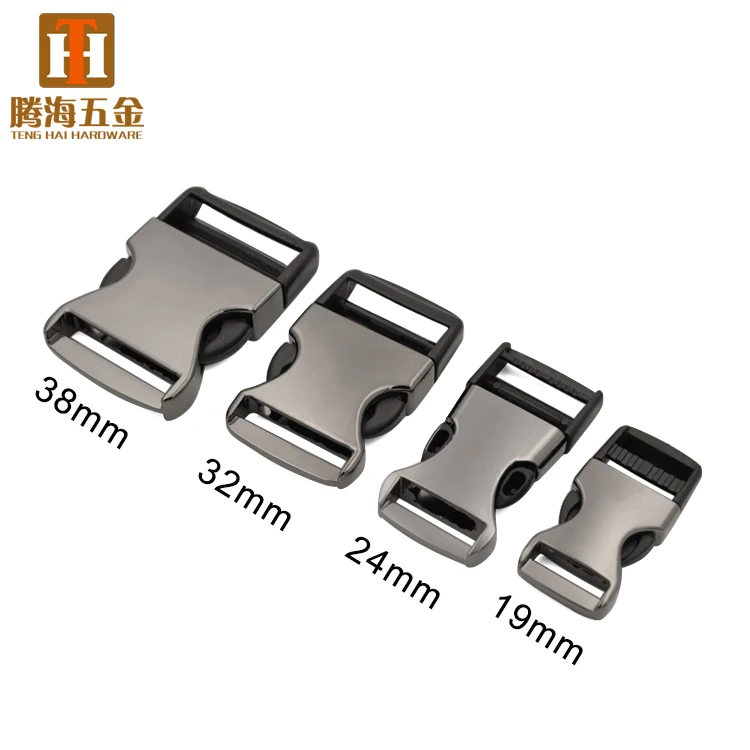 

wholesale half metal custom logo side release buckles, Customized