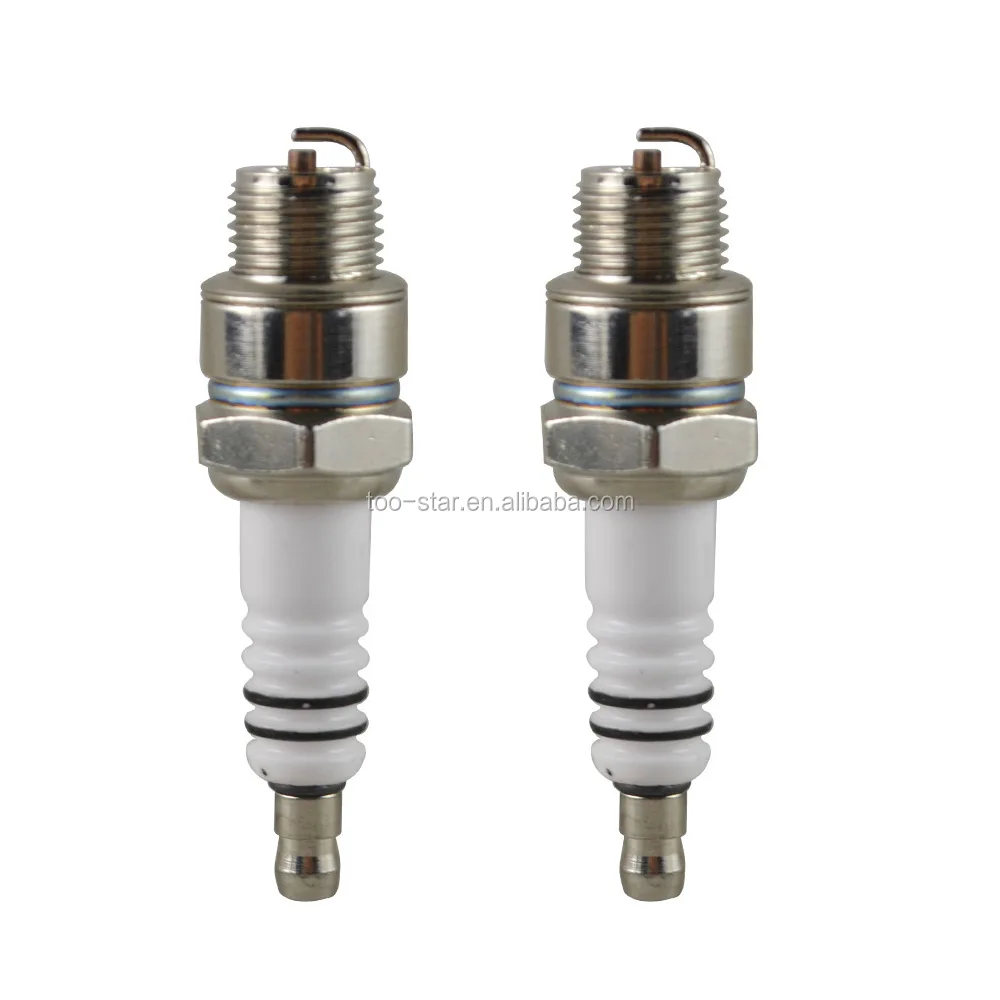 2 Pcs/ Unit Z4c Ignition Spark Plug For 49cc 50cc 60cc 66cc 80cc 2 Stroke Engine Motorized