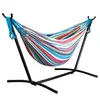 Double Outdoor Indoor Extra Large Hammock Chair Swing and C Stand (Stand only)