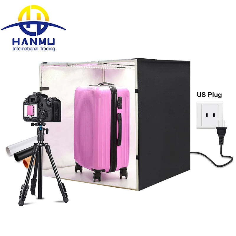 

PULUZ 80CM Folding LED lighting Studio Shooting kit 3 Color Backdrops, White;orange;black