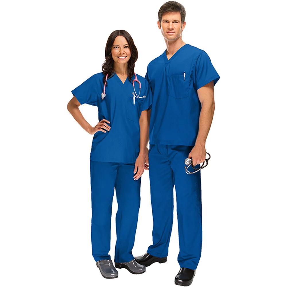 

Modern Fashion Nurse Scrub Suit Designs SetWholesale Nursing Scrubs Uniforms, White,blue,black, navy blue, pink. or customerized