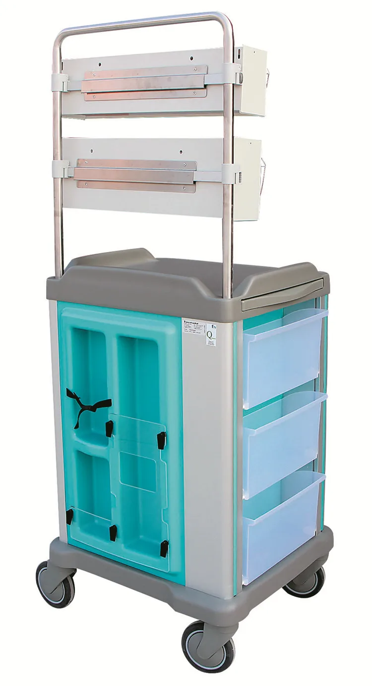 Hot sales mobile hospital medical equipment furniture trolley cart for Surgicla Room