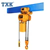 3T Construction Lifting Equipment Portable With Overload Limiter Electric Trolley Chain Pulley Hoist