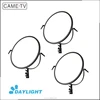 China CAME-TV Daylight 5600k 17.7inch Round LED Edge Light with NP-F960 Battery (3 Pieces Set)