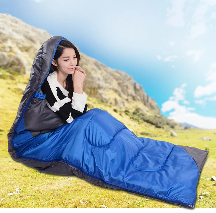 Wholesale alibaba  4 season Joint envelope hiking sleeping bag outdoor camping