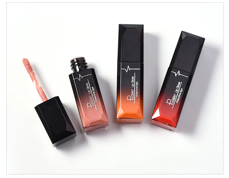 

2018 HOT NEW PUDAIER 21 colors MATTE lip gloss Makeup Waterproof Beautiful Cosmetics DHL free shipping