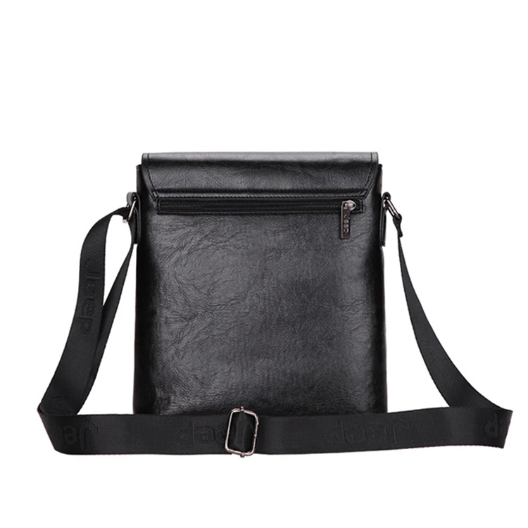 trending 2019 custom vintage brown pure leather messenger bag men