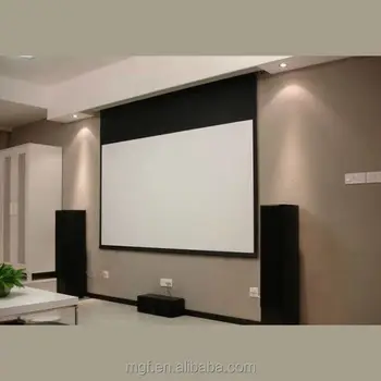 120 Inch False Ceiling Tension Projector Screen For 4k Home Cinema Projection Buy Ceiling Tension Projection Screen 120 Inch Projector Screen 4k