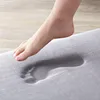 microfiber memory foam polyester bath mat in the bathroom