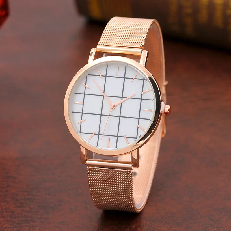 

Free Shipping Online shopping golden mesh belt alloy watches more design quartz watches MM002