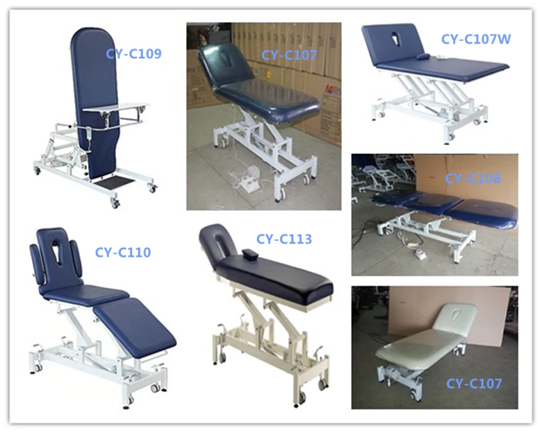 CY-C113 Best quality 2 Section HI-LOW used electric chiropractic tables